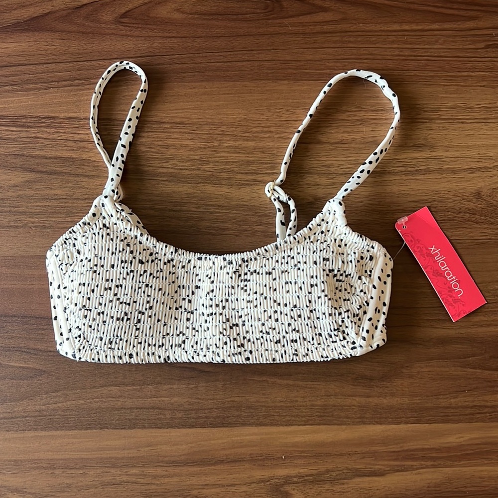 NWT Polka Dot Bikini Top